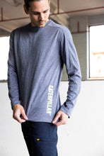 Load image into Gallery viewer, CAT Coolmax Long Sleeve Tee - Eclipse Heather