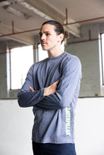 Load image into Gallery viewer, CAT Coolmax Long Sleeve Tee - Eclipse Heather