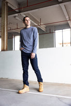 Load image into Gallery viewer, CAT Coolmax Long Sleeve Tee - Eclipse Heather