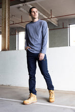 Load image into Gallery viewer, CAT Coolmax Long Sleeve Tee - Eclipse Heather