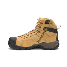 Load image into Gallery viewer, CAT Argon Steel Toe Zip Boot - Honey