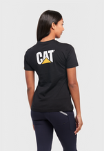 Load image into Gallery viewer, CAT Trademark Women's Tee - Black