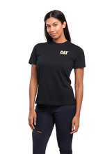Load image into Gallery viewer, CAT Trademark Women's Tee - Black