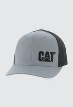 Load image into Gallery viewer, CAT Trademark Trucker Hat - Heather Grey
