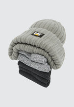 Load image into Gallery viewer, Logo Knit Cap / 5-Sock Bundle
