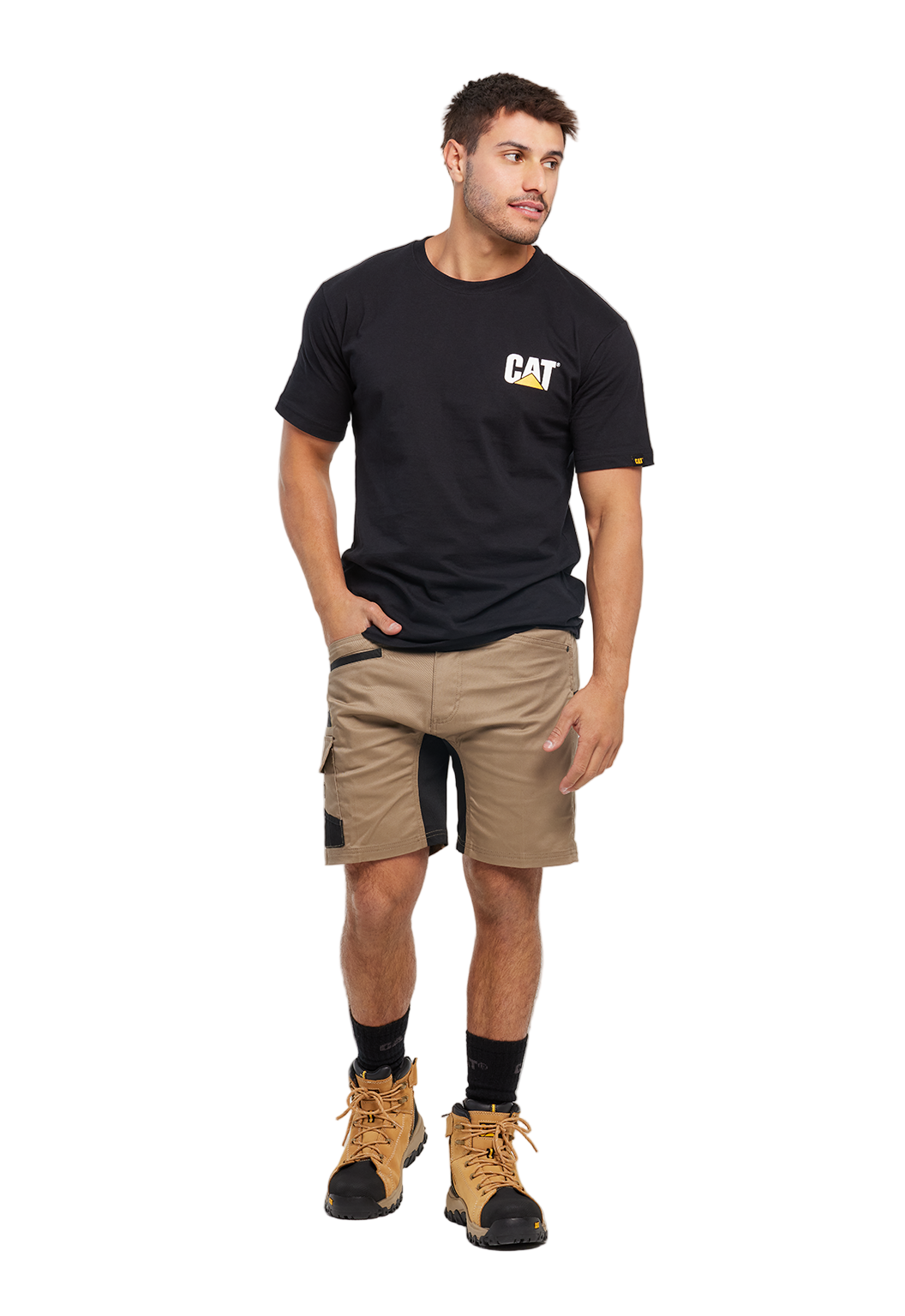 CAT Elite Operator Flex Short - Khaki