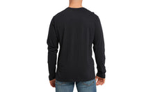 Load image into Gallery viewer, ORIGINAL FIT L/S LOGO TEE - PITCH BLACK
