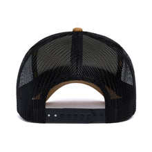 Load image into Gallery viewer, CAT Logo Mesh Back Hat - Tawny Brown/Black
