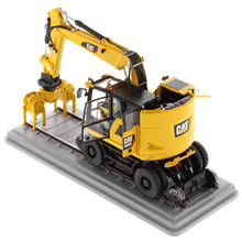 Load image into Gallery viewer, CAT 1:50 M323F Railroad Wheel SY Excavator - High Line Series
