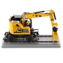 Load image into Gallery viewer, CAT 1:50 M323F Railroad Wheel SY Excavator - High Line Series
