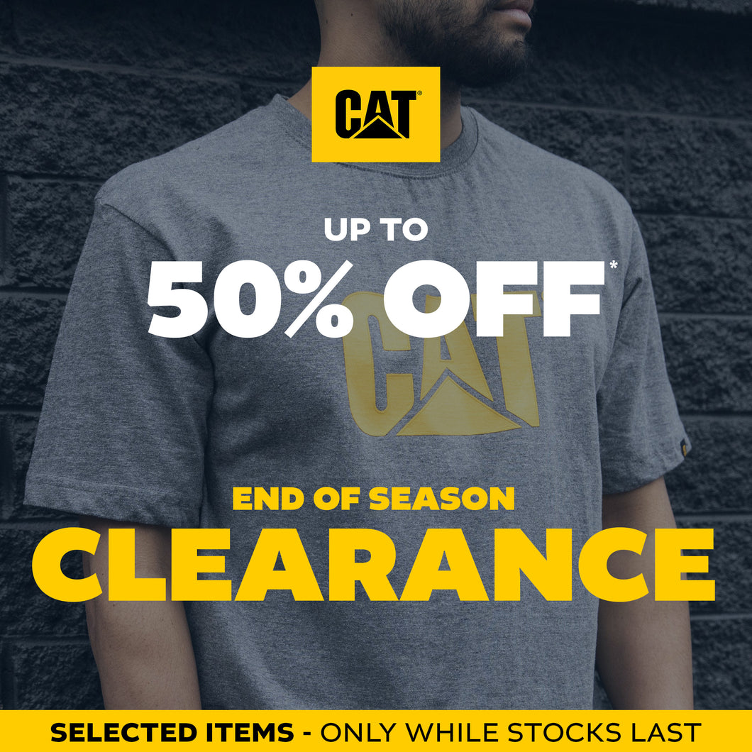 UP to 50 per cent off selected items in our End of Season Clearance