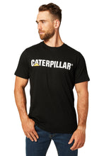 Load image into Gallery viewer, CATERPILLAR LOGO TEE - BLACK
