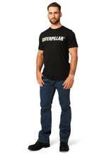 Load image into Gallery viewer, CATERPILLAR LOGO TEE - BLACK
