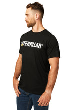 Load image into Gallery viewer, CATERPILLAR LOGO TEE - BLACK
