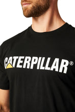 Load image into Gallery viewer, CATERPILLAR LOGO TEE - BLACK
