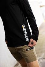 Load image into Gallery viewer, CAT Coolmax Long Sleeve Tee - Black
