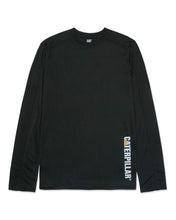 Load image into Gallery viewer, CAT Coolmax Long Sleeve Tee - Black

