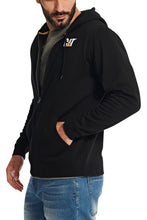 Load image into Gallery viewer, MIDWEIGHT BANNER FULL ZIP HOODIE
