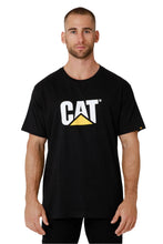 Load image into Gallery viewer, CAT TM Logo Tee - Black
