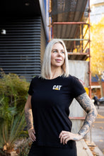 Load image into Gallery viewer, CAT Trademark Women's Tee - Black
