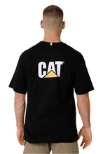 Load image into Gallery viewer, CAT TRADEMARK TEE - BLACK
