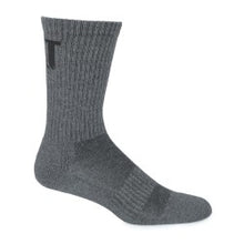 Load image into Gallery viewer, CAT 10 Pack Performance Crew Socks - Black/Grey
