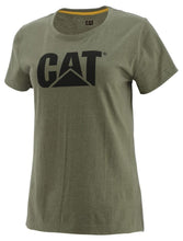 Load image into Gallery viewer, Cat Women&#39;s Trademark Logo Tee
