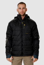 Load image into Gallery viewer, Cat Triton Insulated Puffer Jacket - Black
