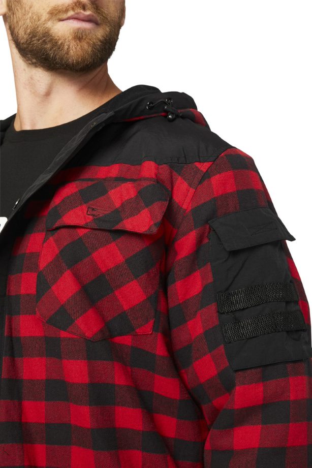 Sequoia Shirt Jacket Red Buffalo Plaid Terra Cat Shop