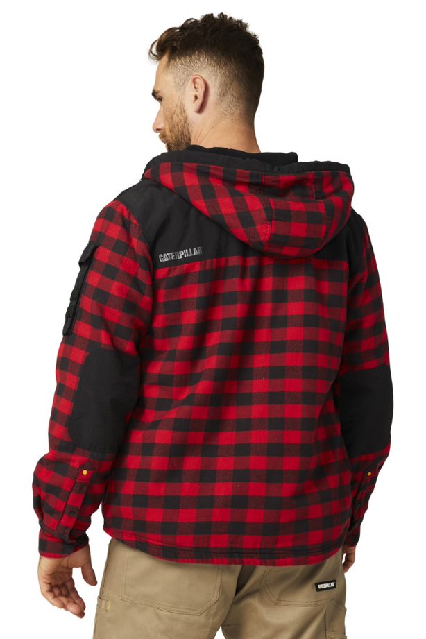 Sequoia Shirt Jacket Red Buffalo Plaid Terra Cat Shop