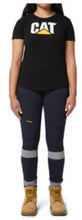 Load image into Gallery viewer, CAT Work Stretch Women&#39;s Leggings - Navy
