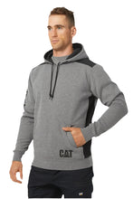Load image into Gallery viewer, CAT Logo Panel Hooded Sweatshirt
