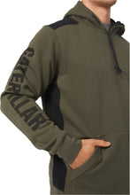 Load image into Gallery viewer, CAT Logo Panel Hooded Sweatshirt
