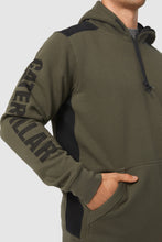 Load image into Gallery viewer, CAT Logo Panel Hooded Sweatshirt
