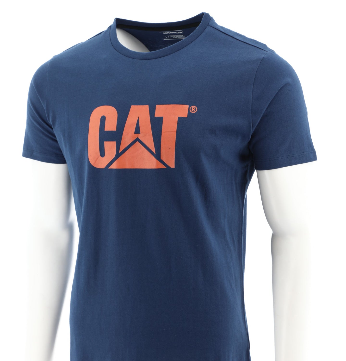 CAT Original Fit Logo Tee - Estate Blue