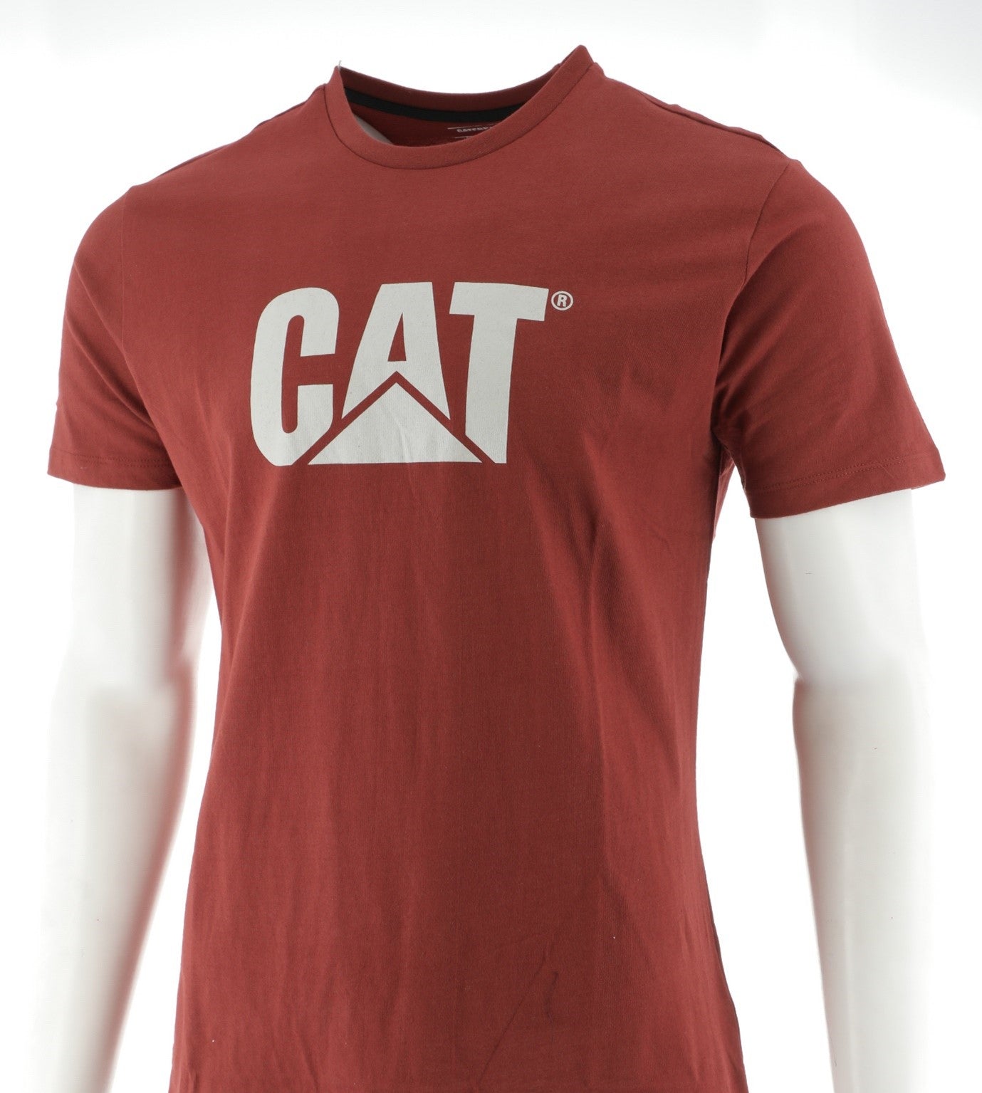 CAT Original Fit Logo Tee - Copper