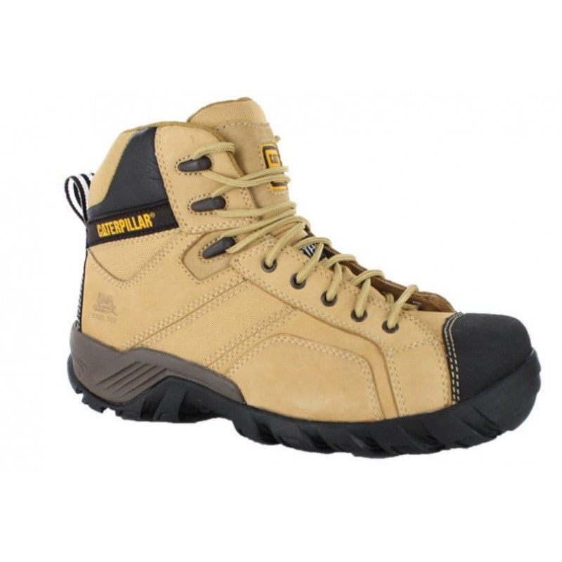 CAT Argon Steel Toe Zip Boot - Honey