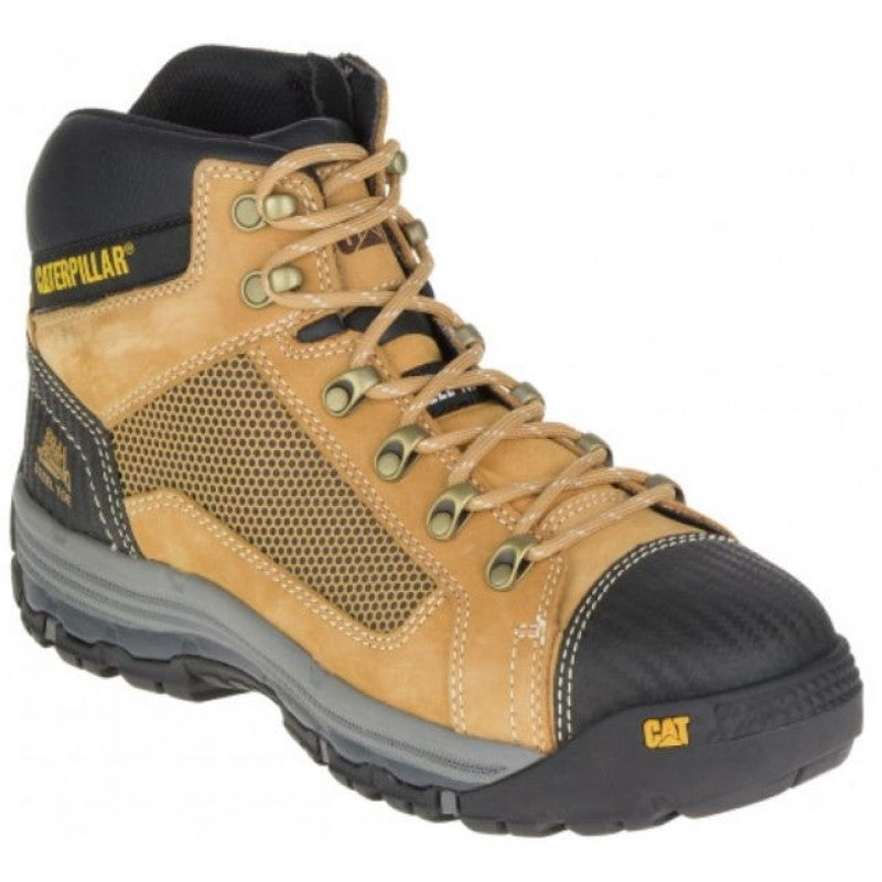 CAT Convex Midsize Steel Toe Zip Boot (Honey)